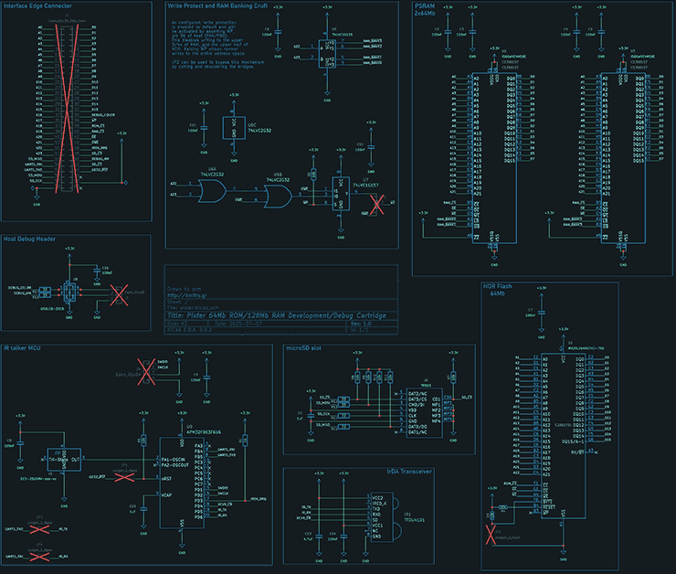 Pixter Color cart Schematic