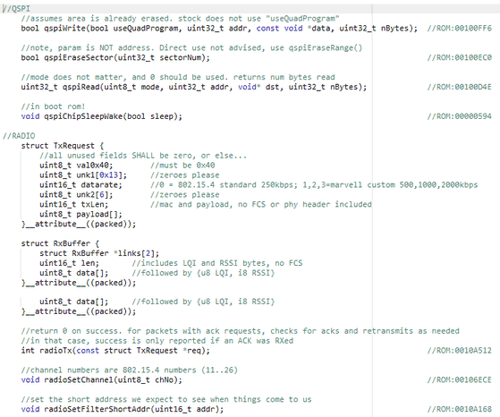 Include file for Samsung/SoluM ROM